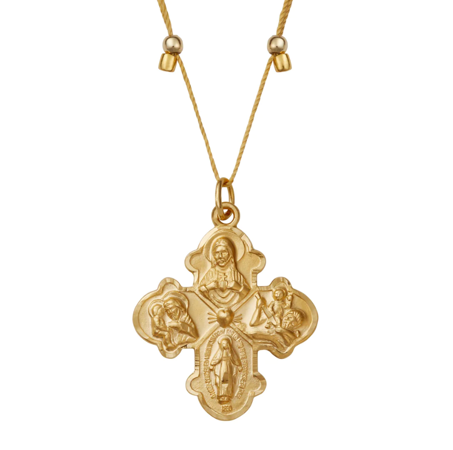 Higher Power: 4-Way Cross Necklace