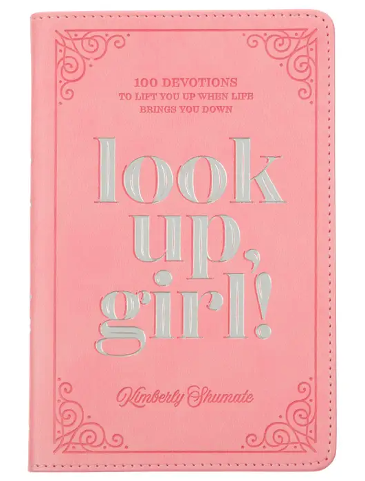 Look Up, Girl - Faux Leather Devotional