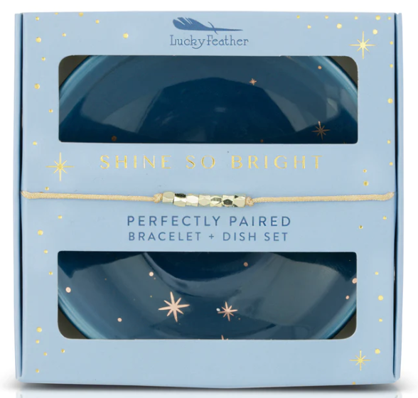 Shine so Bright - Bracelet + Dish Set