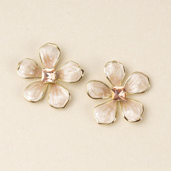 Scout Sparkle & Shine Enamel Flower Earring (Large)
