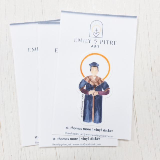 St. Thomas More Sticker