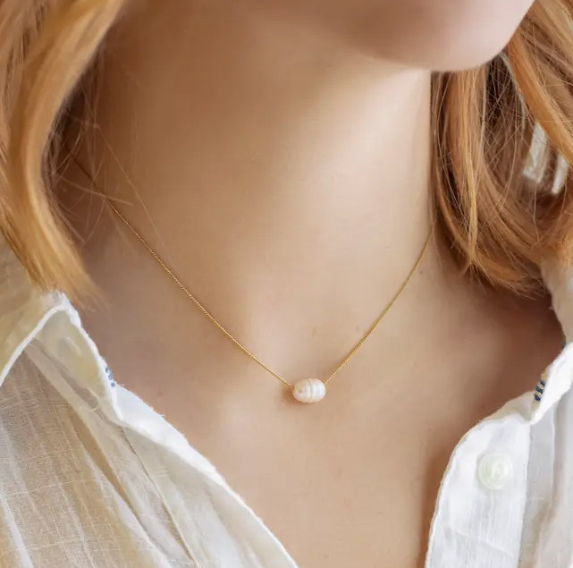 Intentions Pearl Necklace