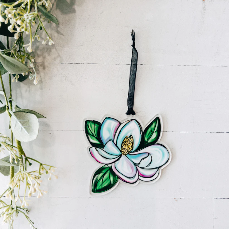 Magnolia Acrylic Ornament