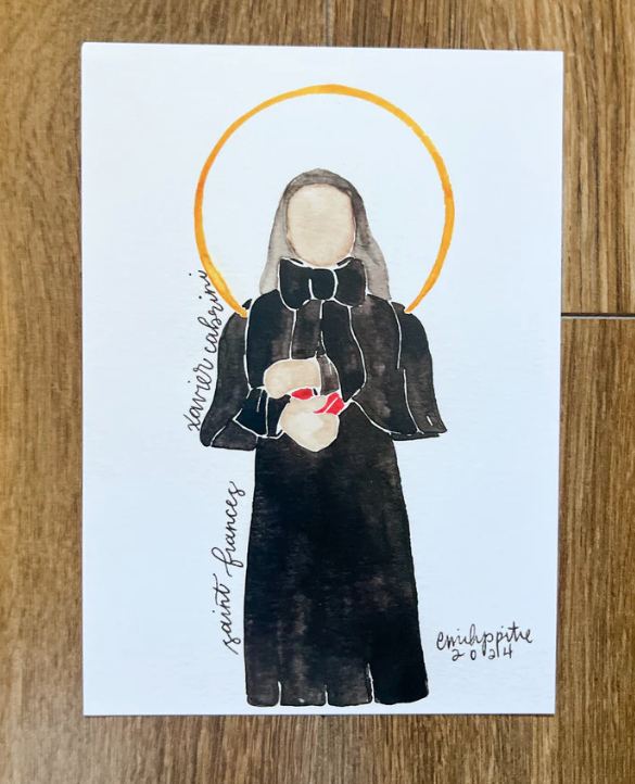 St. Frances Cabrini Print