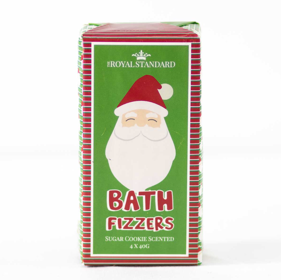 Jolly Santa Bath Fizzer {Set of 4}