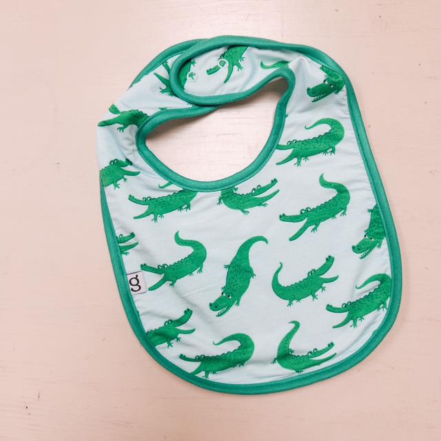 Bib, Blue Alligators