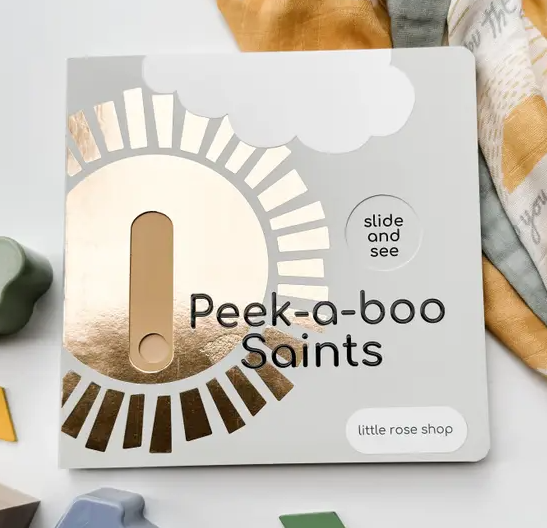 Peek-A-Boo Saints Catholic Board Book