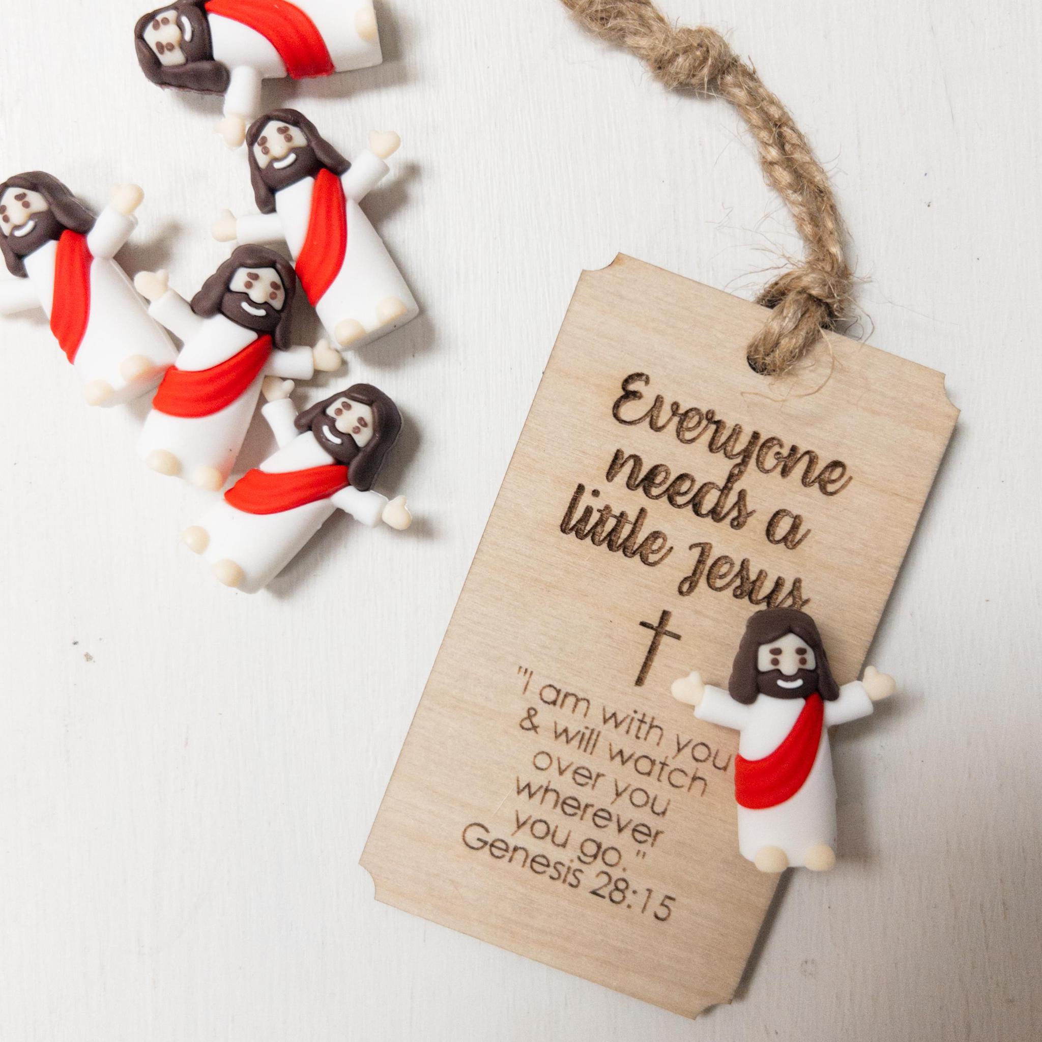 A Little Jesus Prayer Tag Ornament