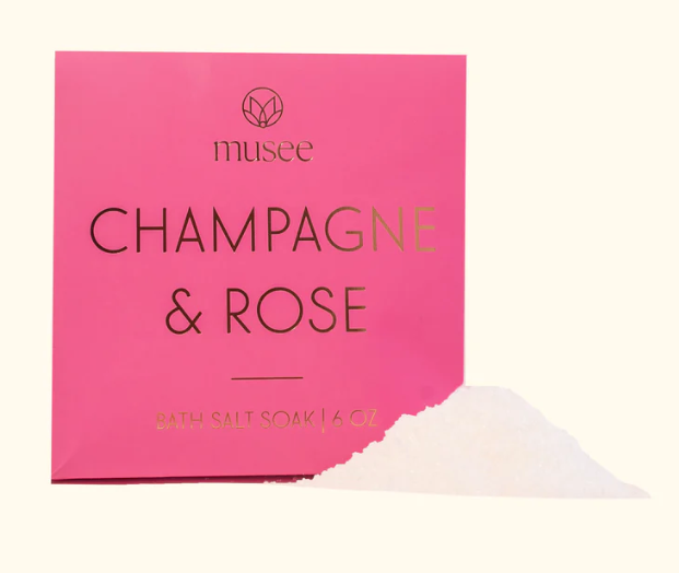 Champagne & Rose Mini Salt Soak
