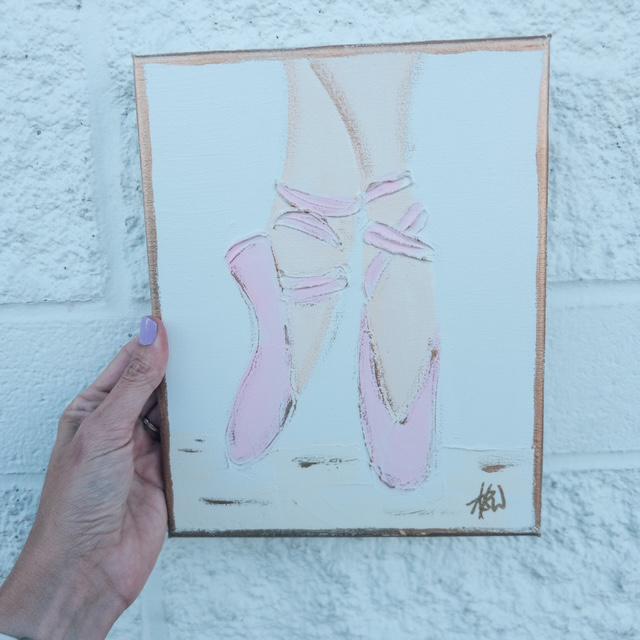 Ballet Shoes Canvas