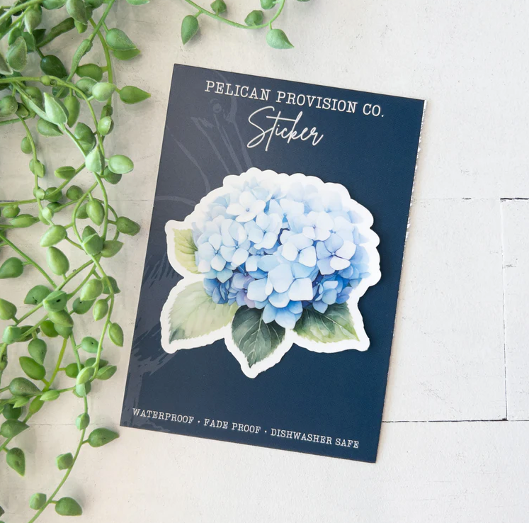 Hydrangea Sticker