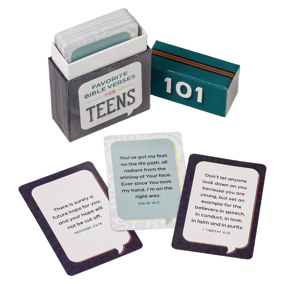 Box of Blessings 101 Favorite Bible Verses For Teens