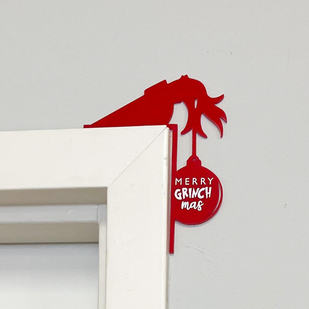 Merry Grinchmas Door Hanger
