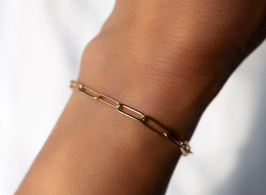 Gilded Bracelet-Paper Clip