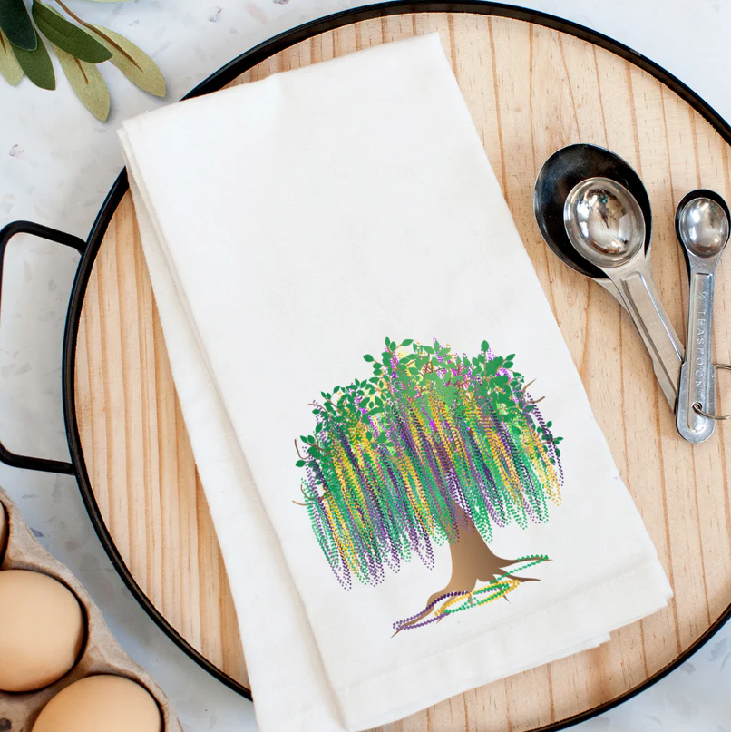 Bead Tree Kitchen Towel