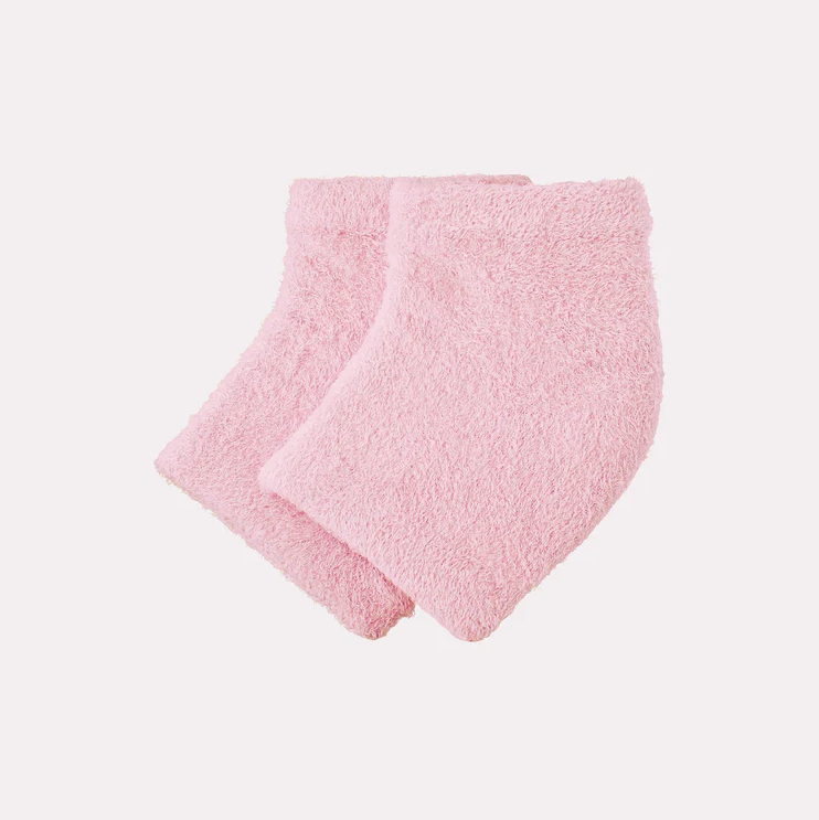 Moisturizing Heel Socks - Pink