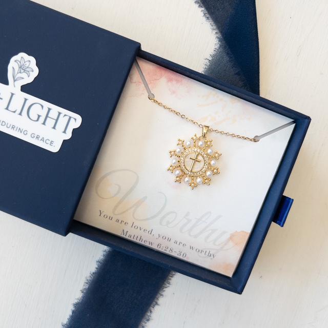 L+L Necklace, Worthy