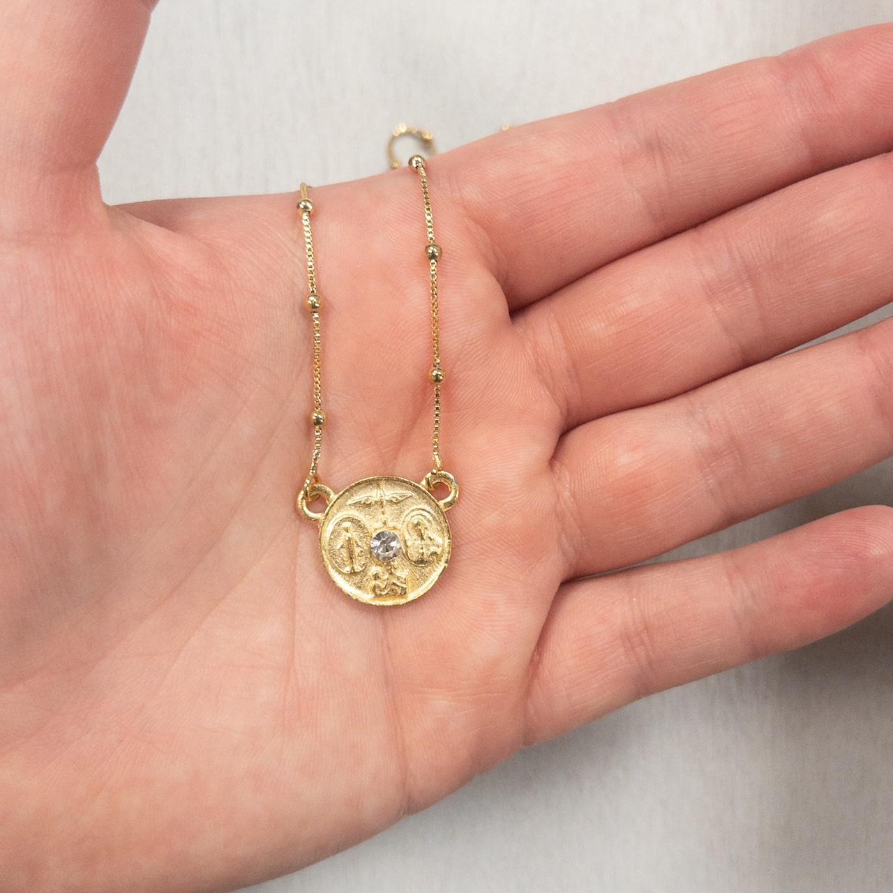 4-Way Medal Necklace