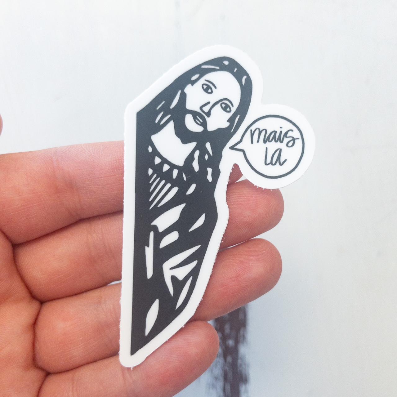 Jesus Mais La (Bubble) 2.0 Sticker
