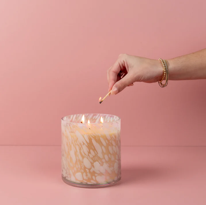 Sweet Grace Glass Candle #058