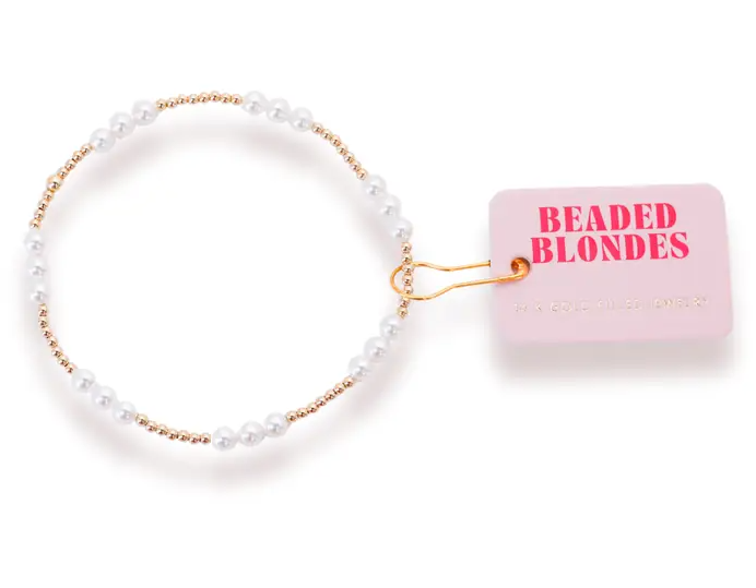 Ily Pearl Bracelet in Gold