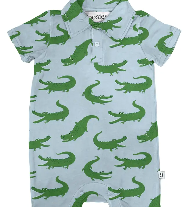 Goosies Polo Shortall, Blue Alligators