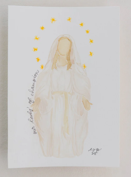 Our Lady of Champion Print