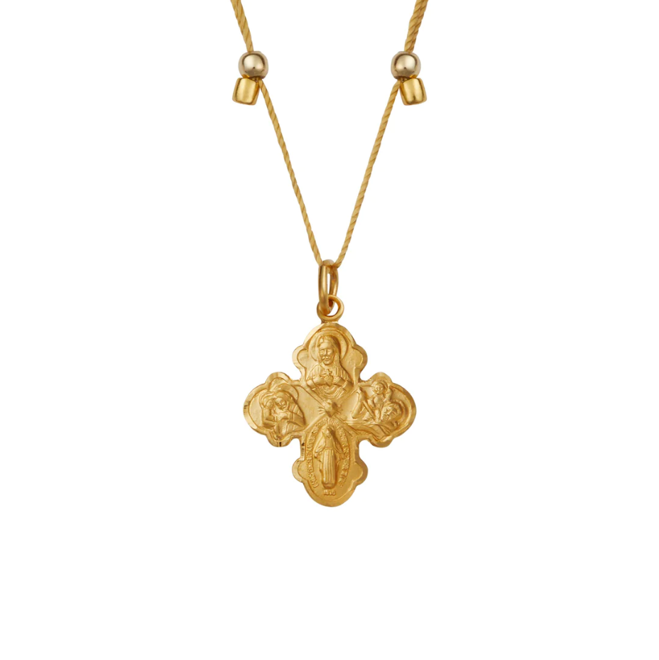 Higher Power: 4-Way Cross Necklace