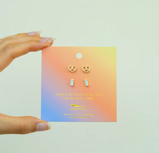 Twist & Turns Earring Set