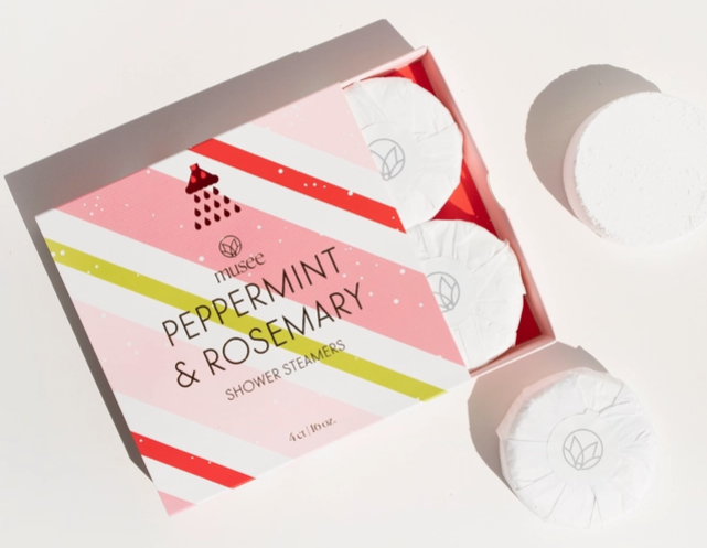 Peppermint and Rosemary Shower Steamers