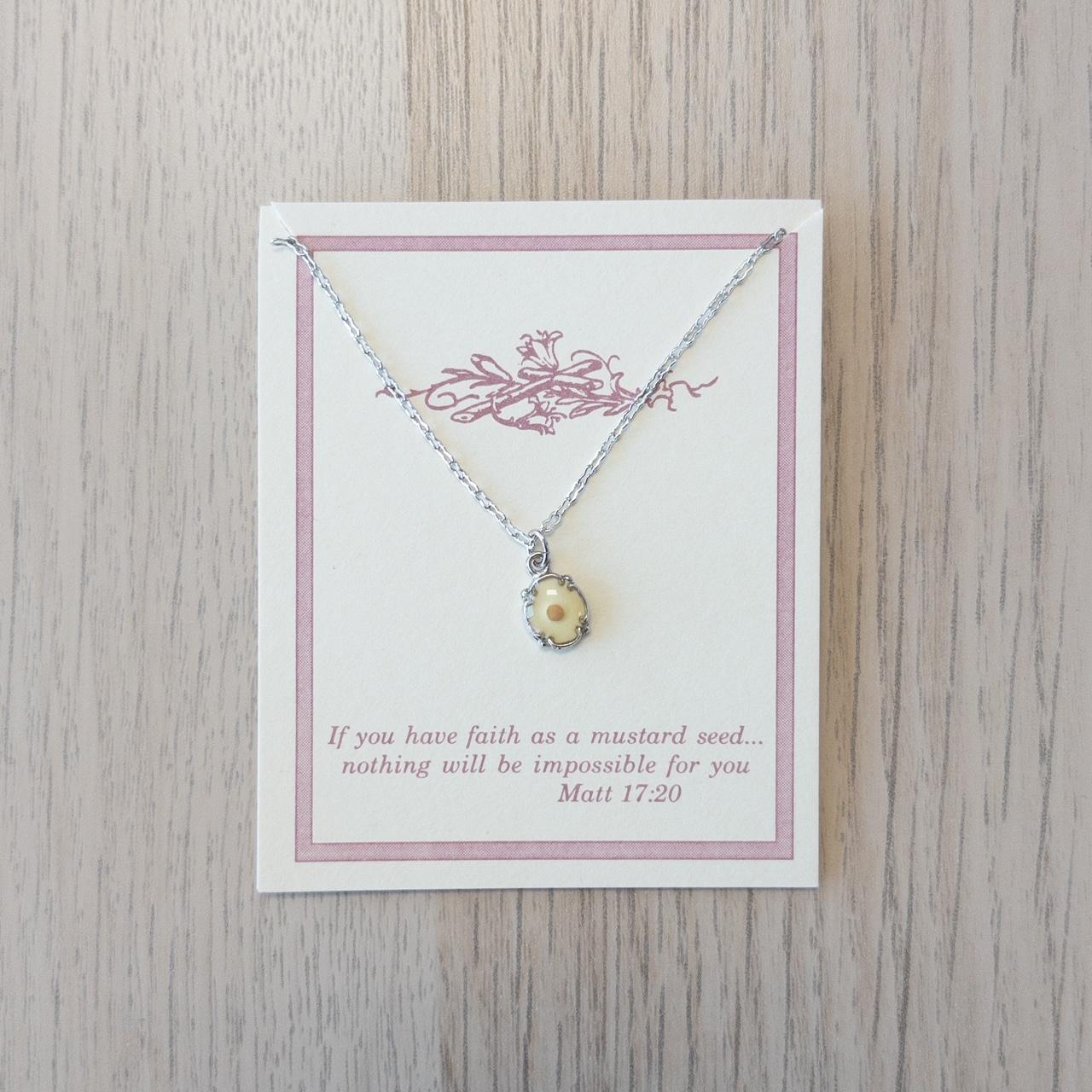 Mustard Seed Necklace