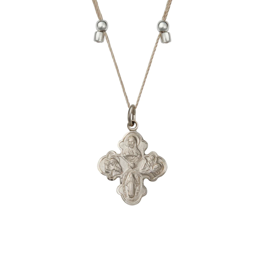 Higher Power: 4-Way Cross Necklace