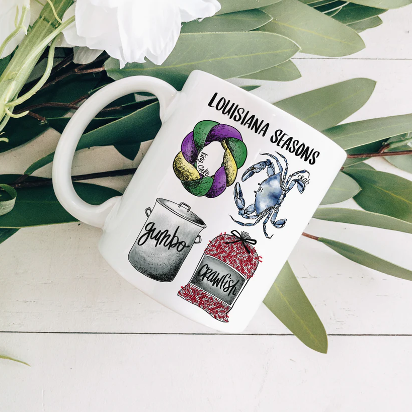 Louisiana Seasons Coffee Mug