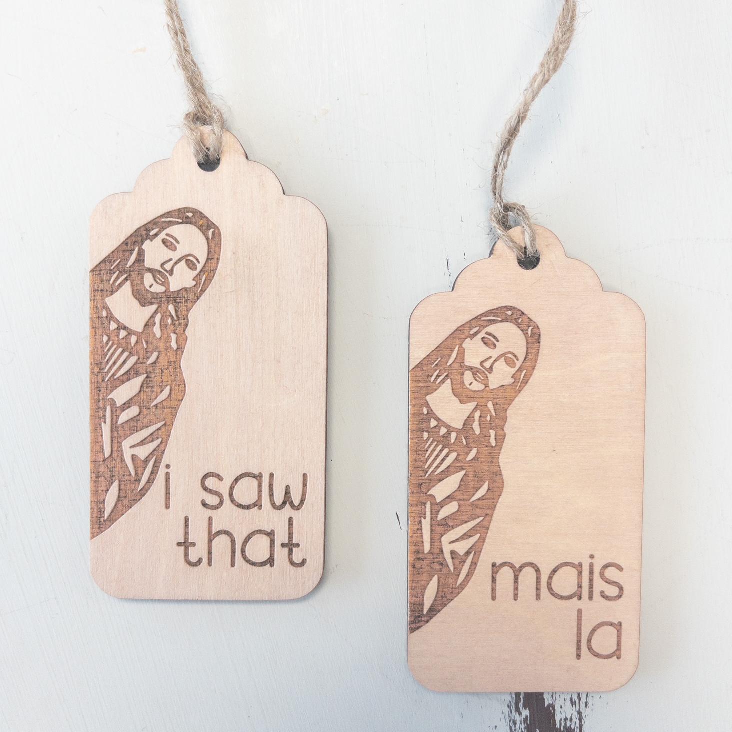 Jesus Prayer Tag Ornament