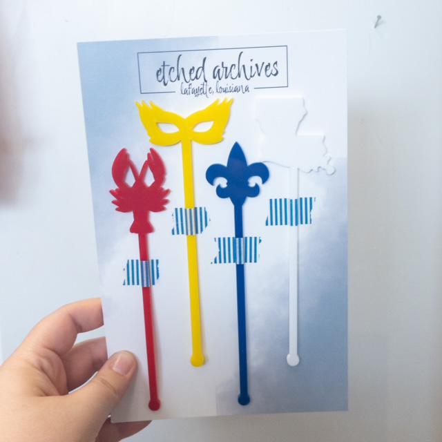 Louisiana Drink Stirrers