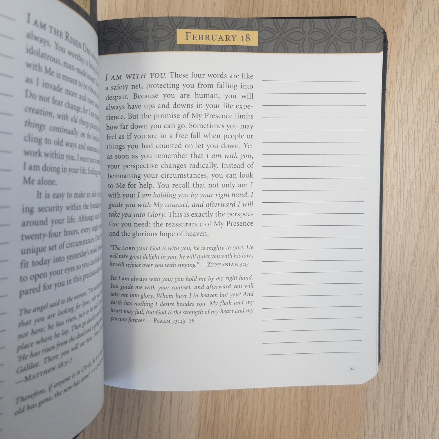 Jesus Calling: Note Taking Edition