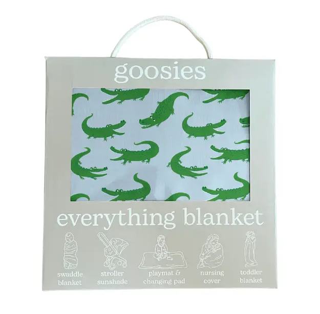 Everything Blanket, Blue Alligator