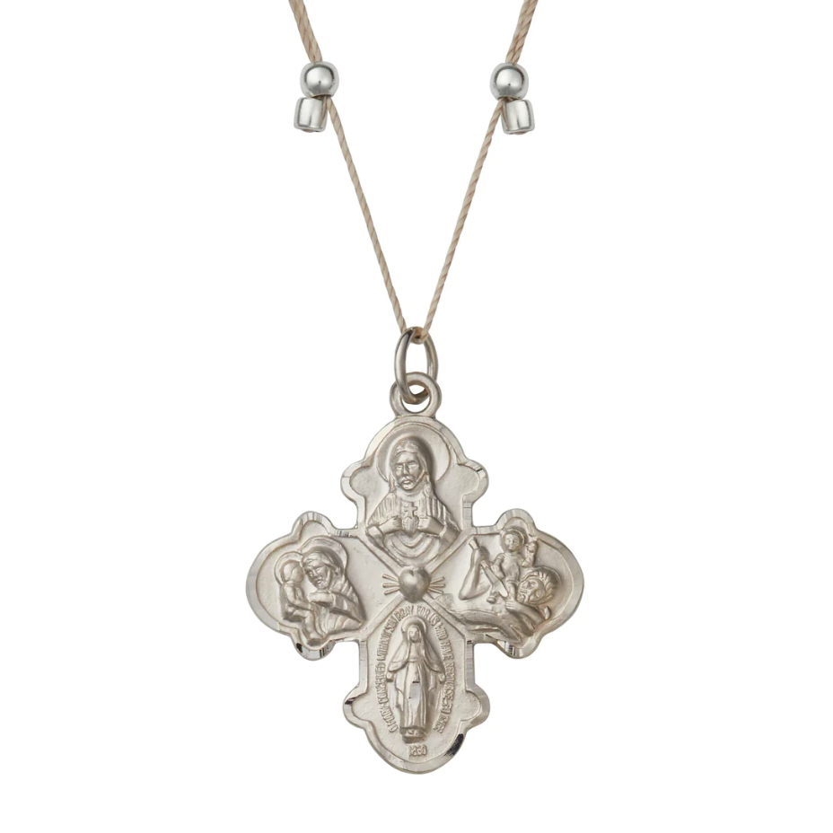 Higher Power: 4-Way Cross Necklace