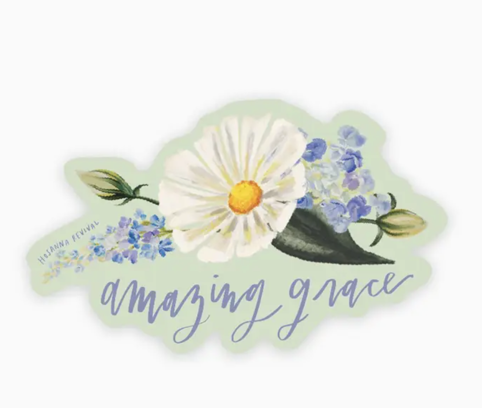 Amazing Grace Sticker