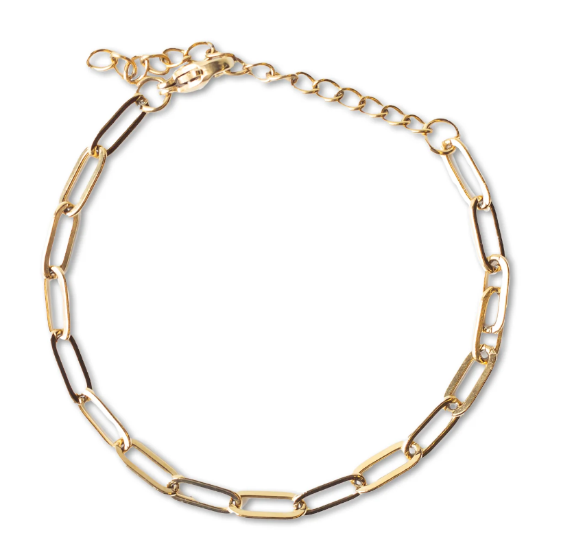 Gilded Bracelet-Paper Clip