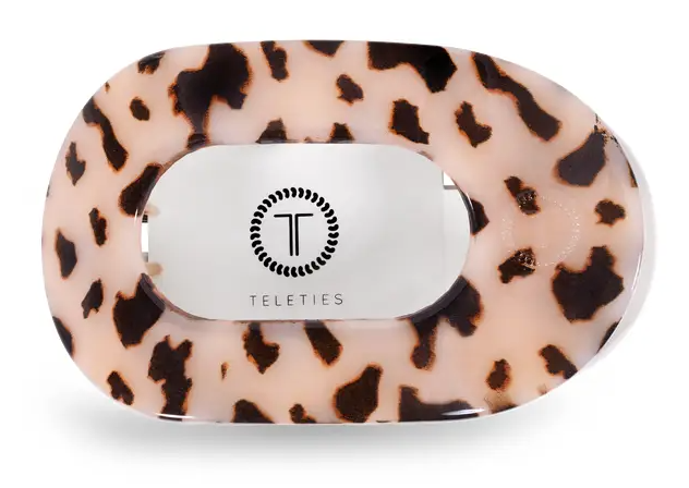 Teleties Hair Clip, Large Flat Round