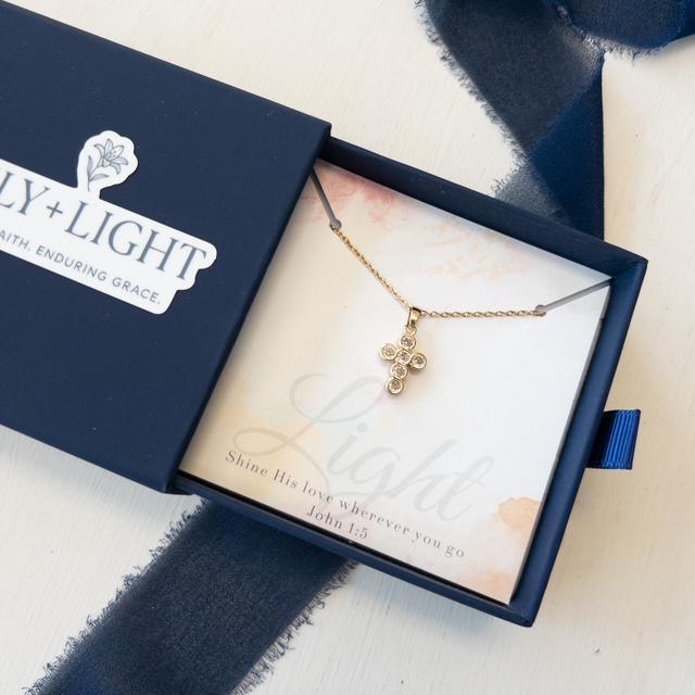L+L Necklace, Light (Gold)