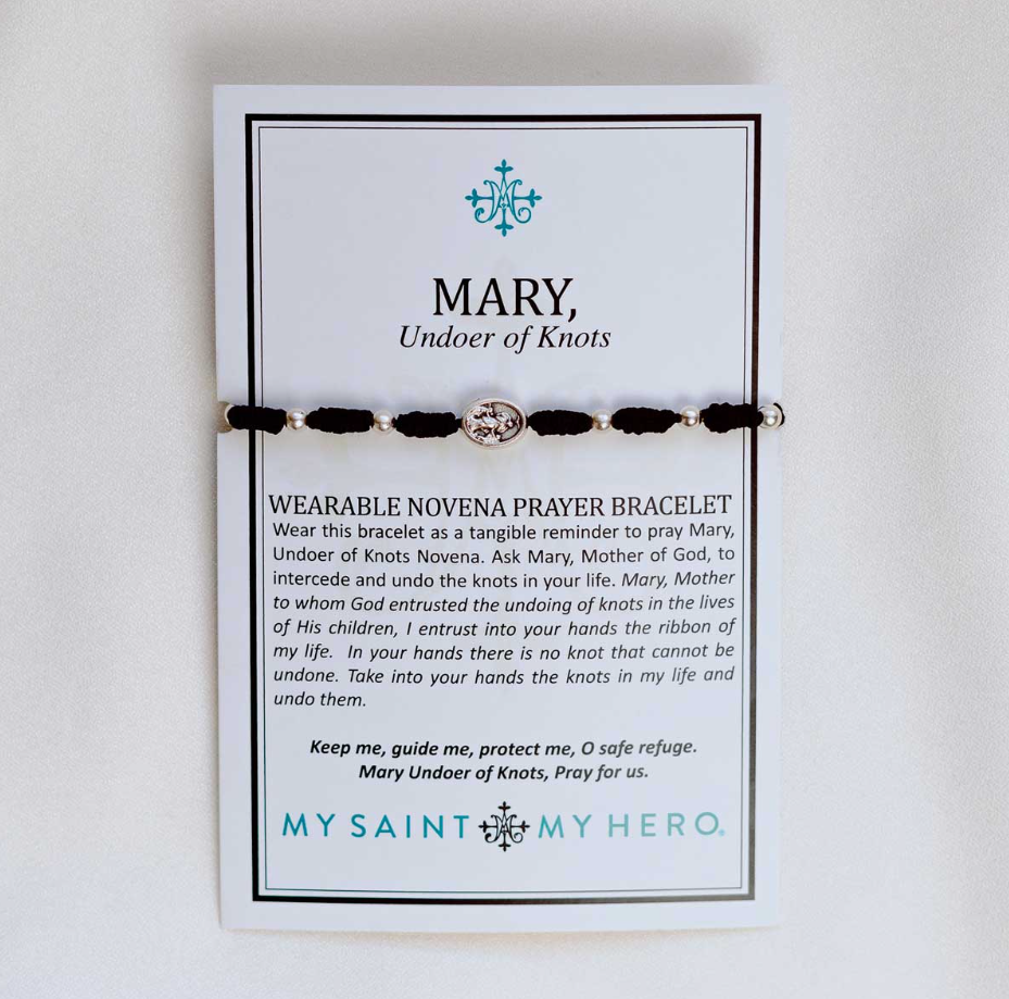 Mary Undoer of Knots Bracelet