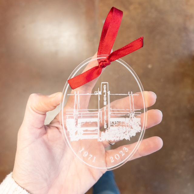 Cajun Field {acrylic ornament}