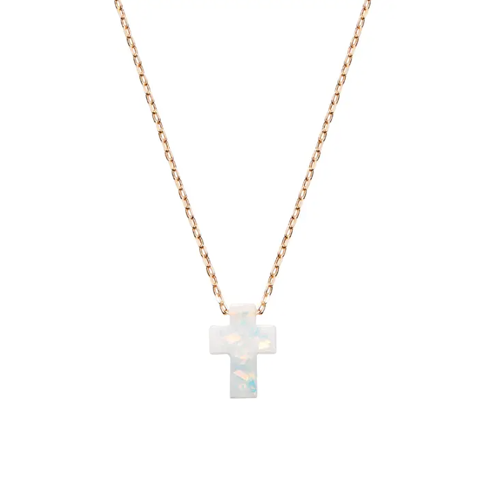 Holy Water Cross Necklace