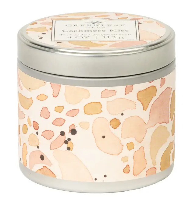 Cashmere Kiss Tin Candle