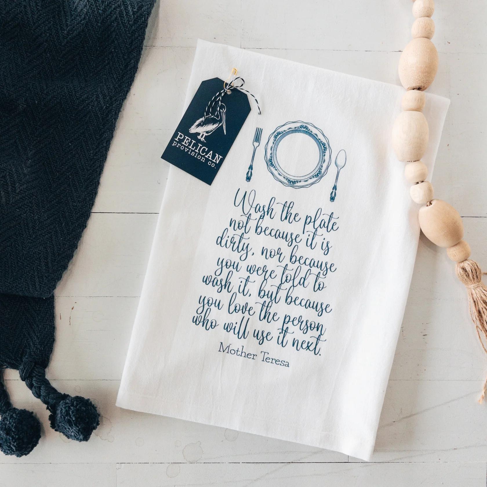 Mother Teresa Tea Towel