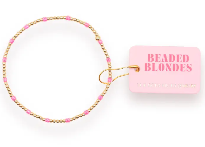 Hot Pink Dainty Poppi Bracelet