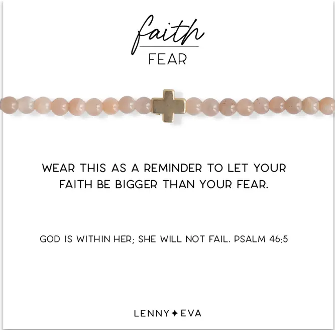 Faith Over Fear Bracelet
