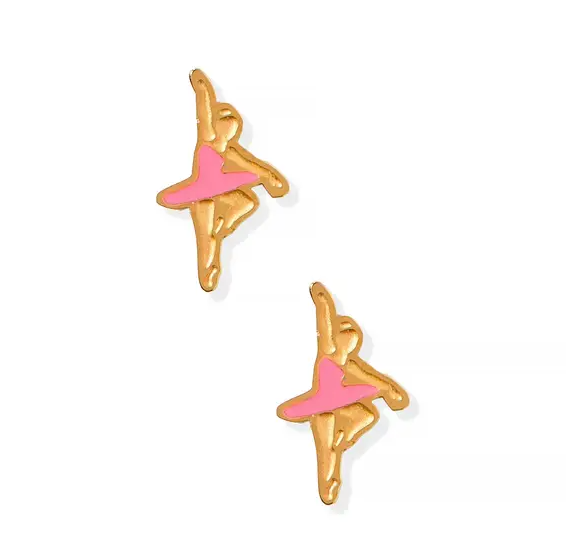 Ballerina Screwback Studs